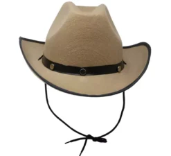 Cappello da cowboy marrone chiaro