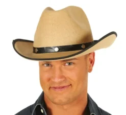 Cappello da cowboy marrone chiaro