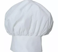 Cappello da cuoco bianco grande per adulti