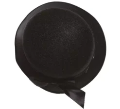 Cappello da donna20 anni con fiocco nero
