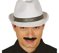 Cappello da gangster bianco