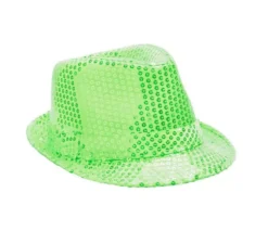 Cappello da Gangster con paillettes in diversi colori