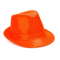 Cappello da Gangster con paillettes in diversi colori
