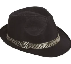 Cappello da gangster nero