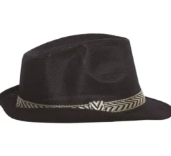Cappello da gangster nero