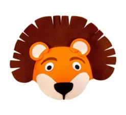 Cappello da leone in feltro per bambini