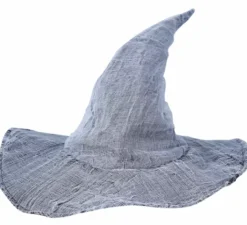 Cappello da mago grigio alto