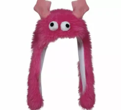 Cappello da mostro rosa per adulti