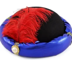 Cappello da Paggio nero per adulti in diversi colori