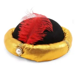 Cappello da Paggio nero per adulti in diversi colori