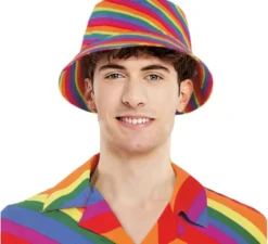 Cappello da pescatore arcobaleno