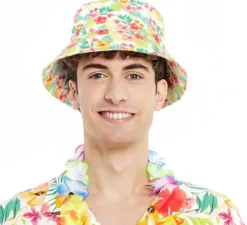 Cappello da pescatore floreale
