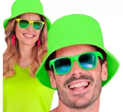Cappello da pescatore in vari colori neon