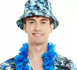 Cappello da Pescatore Palme Blu