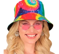 Cappello da pescatore tie-dye