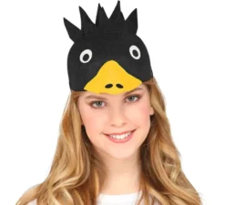 Cappello da pinguino in feltro per bambini