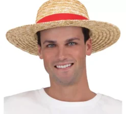 Cappello da pirata anime giapponese o gondoliere per adulto