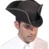 Cappello da pirata a 3 punte