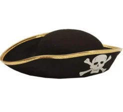 Cappello da pirata feltro per bambini