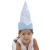 Cappello da principessa blu per bambini