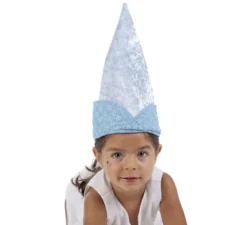 Cappello da principessa blu per bambini
