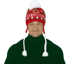 Cappello da renna con trecce