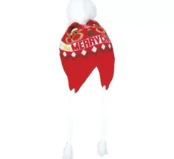 Cappello da renna con trecce