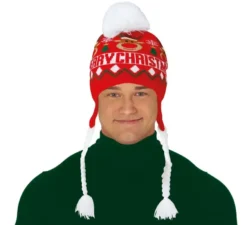 Cappello da renna con trecce