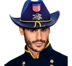Cappello da soldato dell'Unione nordamericana in feltro per adulti