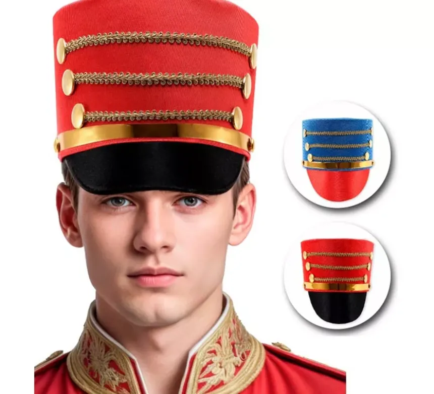 Cappello da Soldato Reale in colori assortiti per adulto