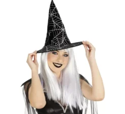 Cappello da strega che brilla nel buio delle ragazze