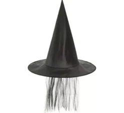 Cappello da strega con i capelli