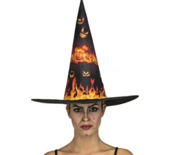 Cappello da strega con il fuoco