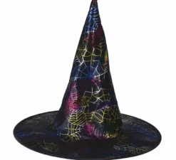 Cappello da strega con ragnatela per bambini
