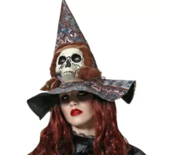 Cappello da strega multicolore