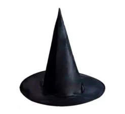 Cappello da strega nero per bambini 30 cm