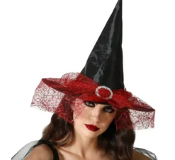 Cappello da strega rosso