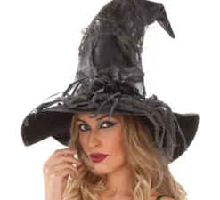 Cappello da strega scuro 59 cm