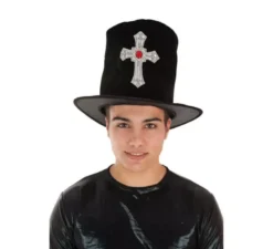 Cappello da vampiro con croce per un uomo