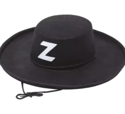 Cappello da zorro nero feltro