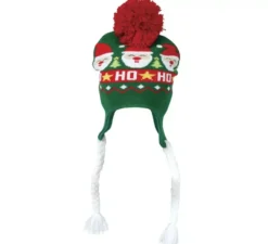Cappello di Babbo Natale con trecce