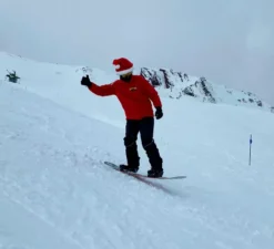 Cappello di Babbo Natale per Caschi da Moto con Fissaggio