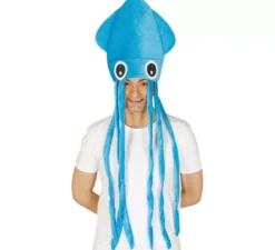 Cappello di calamaro blu