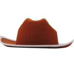 Cappello di feltro marrone da cowboy