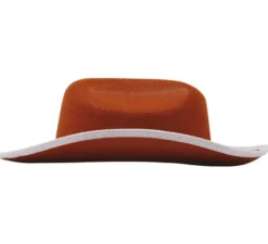 Cappello di feltro marrone da cowboy