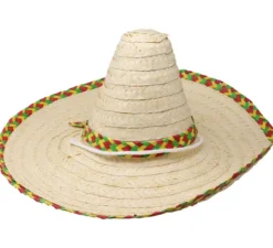 Cappello di paglia messicano 50 cm