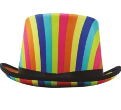 Cappello di stoffa multicolore