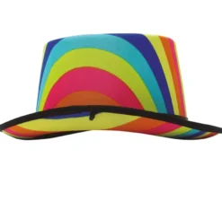 Cappello di stoffa multicolore