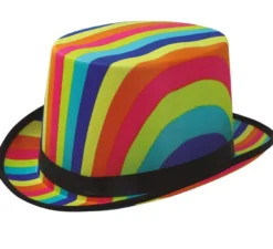Cappello di stoffa multicolore