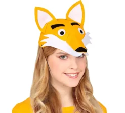 Cappello di volpe in feltro per bambini